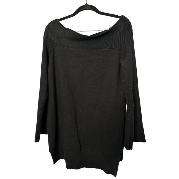 Anthropologie Maeve Black Knit Sweater – Size Small D37 - Picture 4 of 5